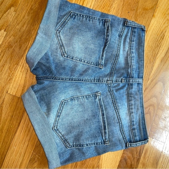 SO high waisted denim shorts size 5/27 - Picture 4 of 11